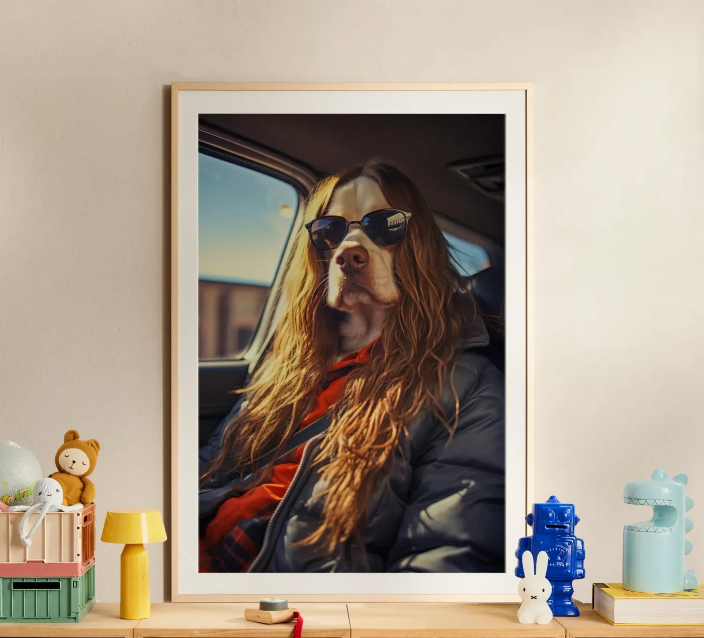 Max poster by Affiches Chien Originales – Dogland