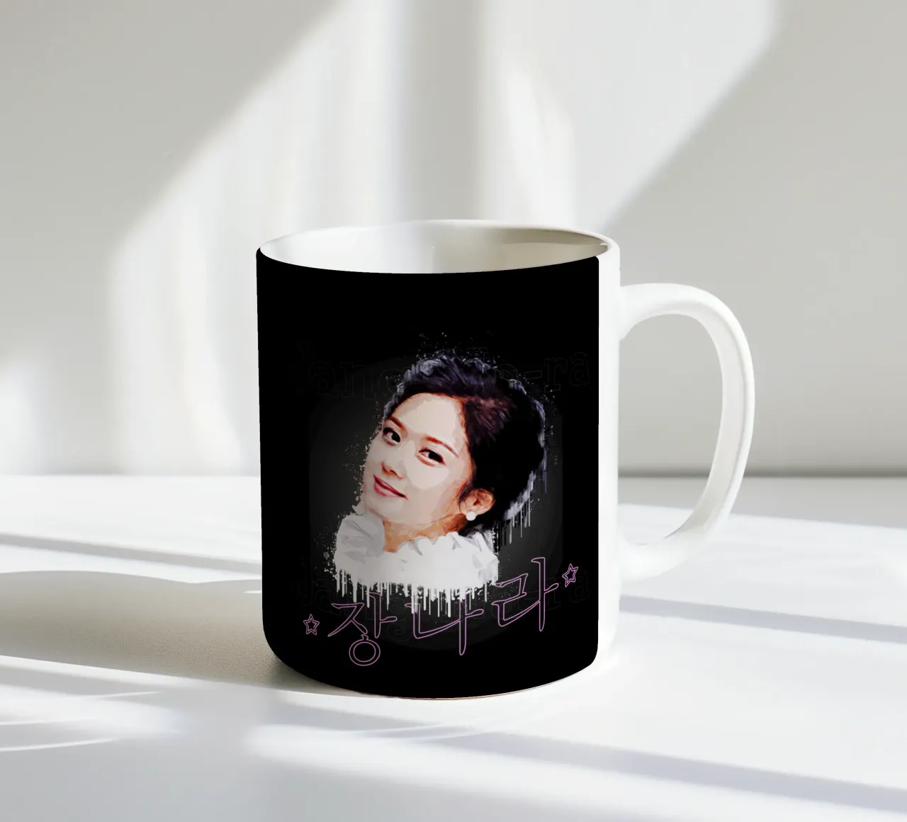 Jang Na-ra tazza in ceramica da Gunawan Rb