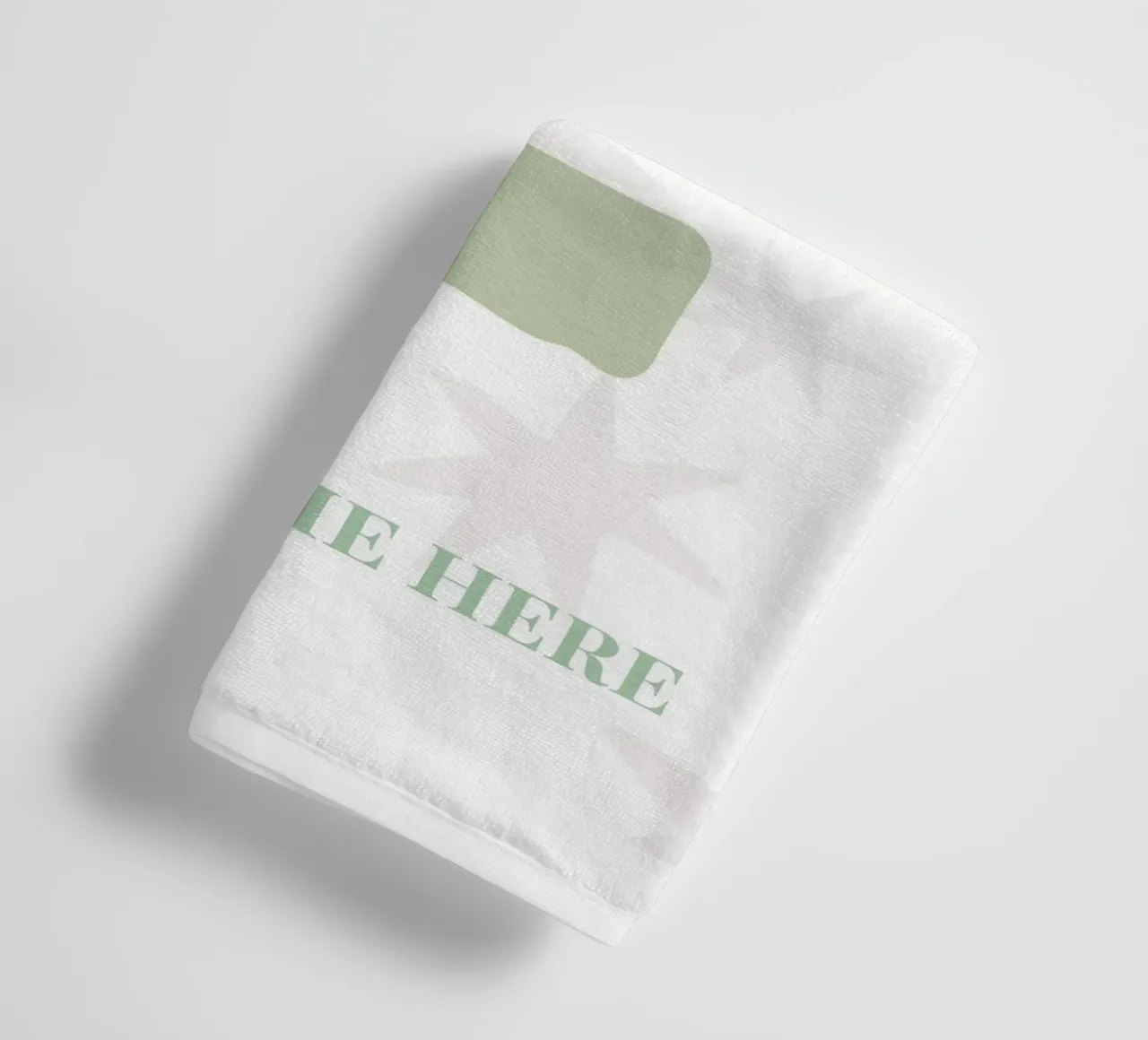 Letter L, Personalized Name Print, Personalized initial towel by The Custom Letter