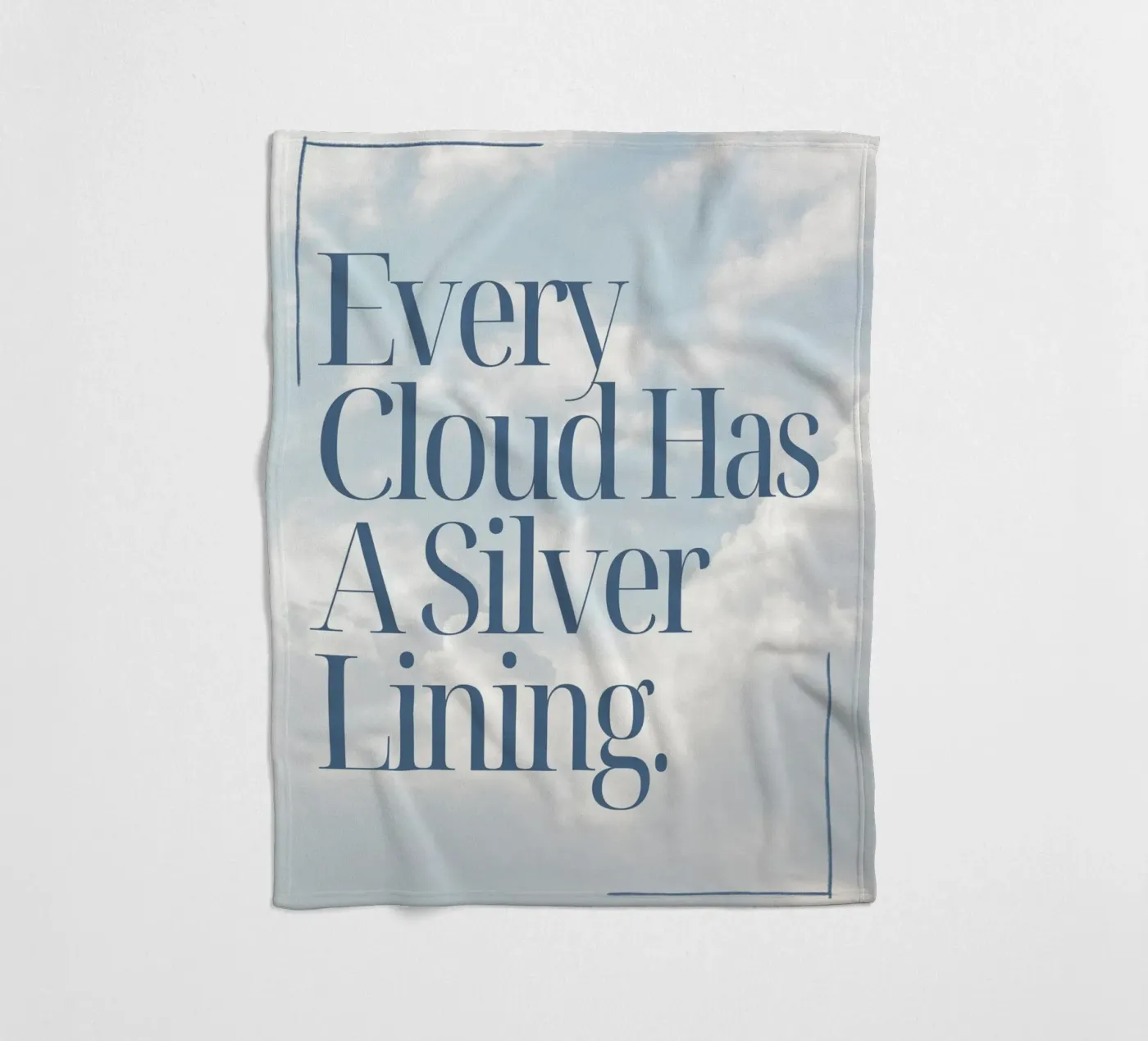 EVERY CLOUD fleece blanket by ARTEVO