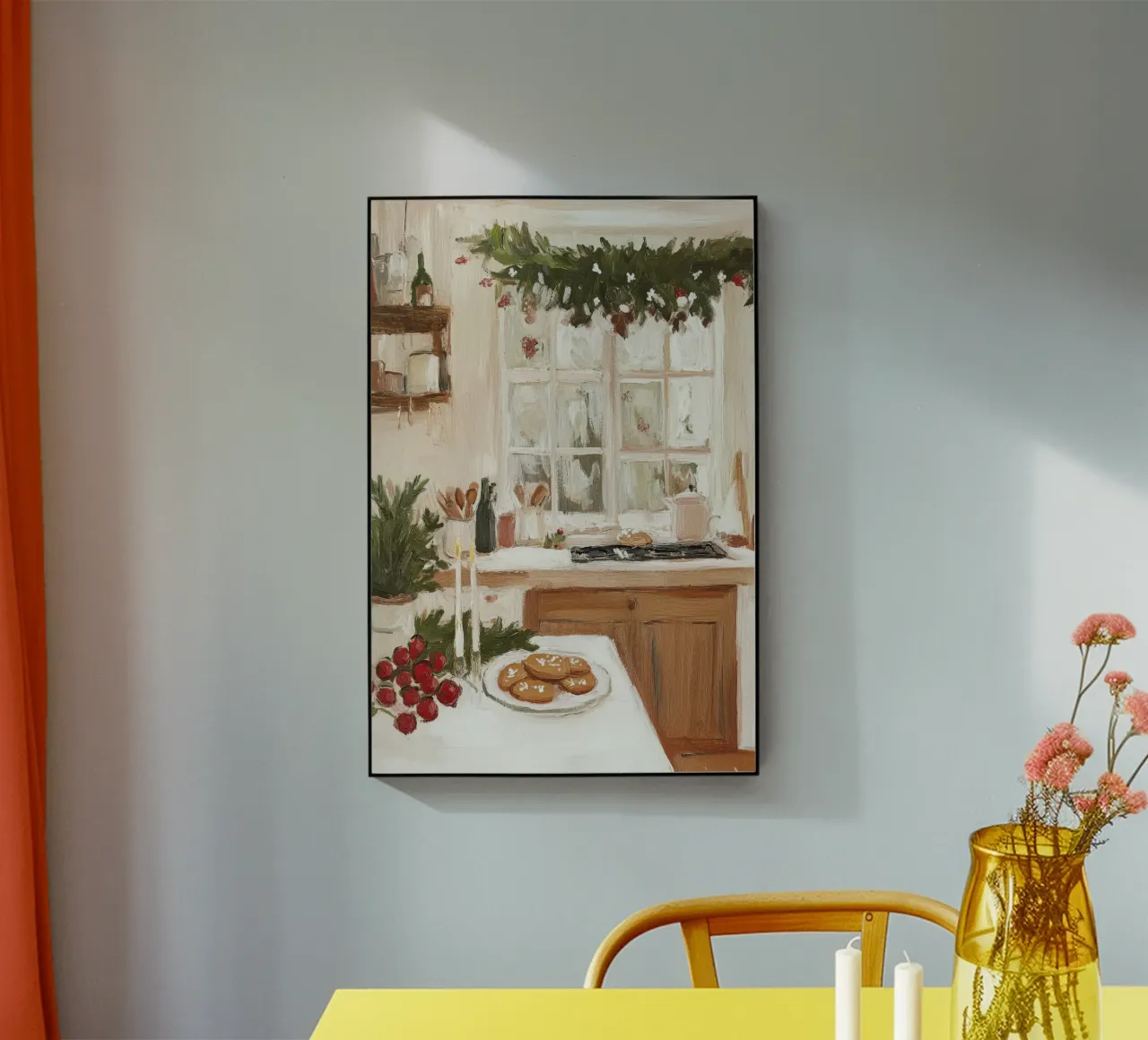 Christmas Kitchen plexiglass da treechild