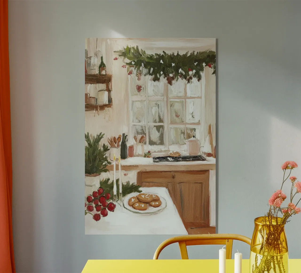 Christmas Kitchen plexiglass da treechild