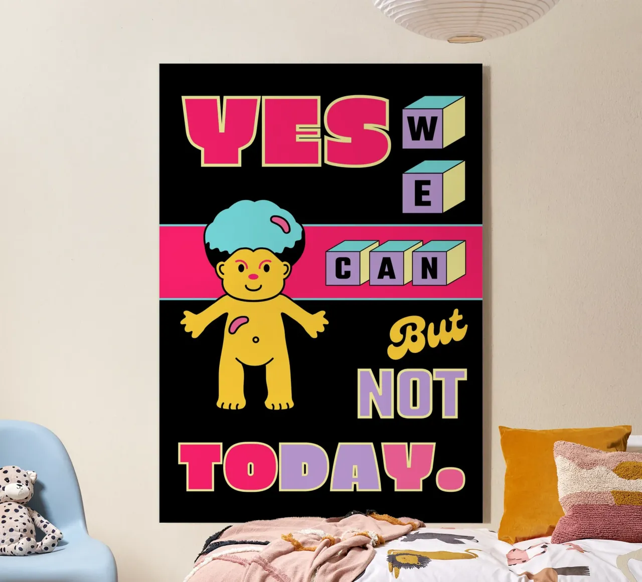 NOT TODAY plexiglass da ARTEVO