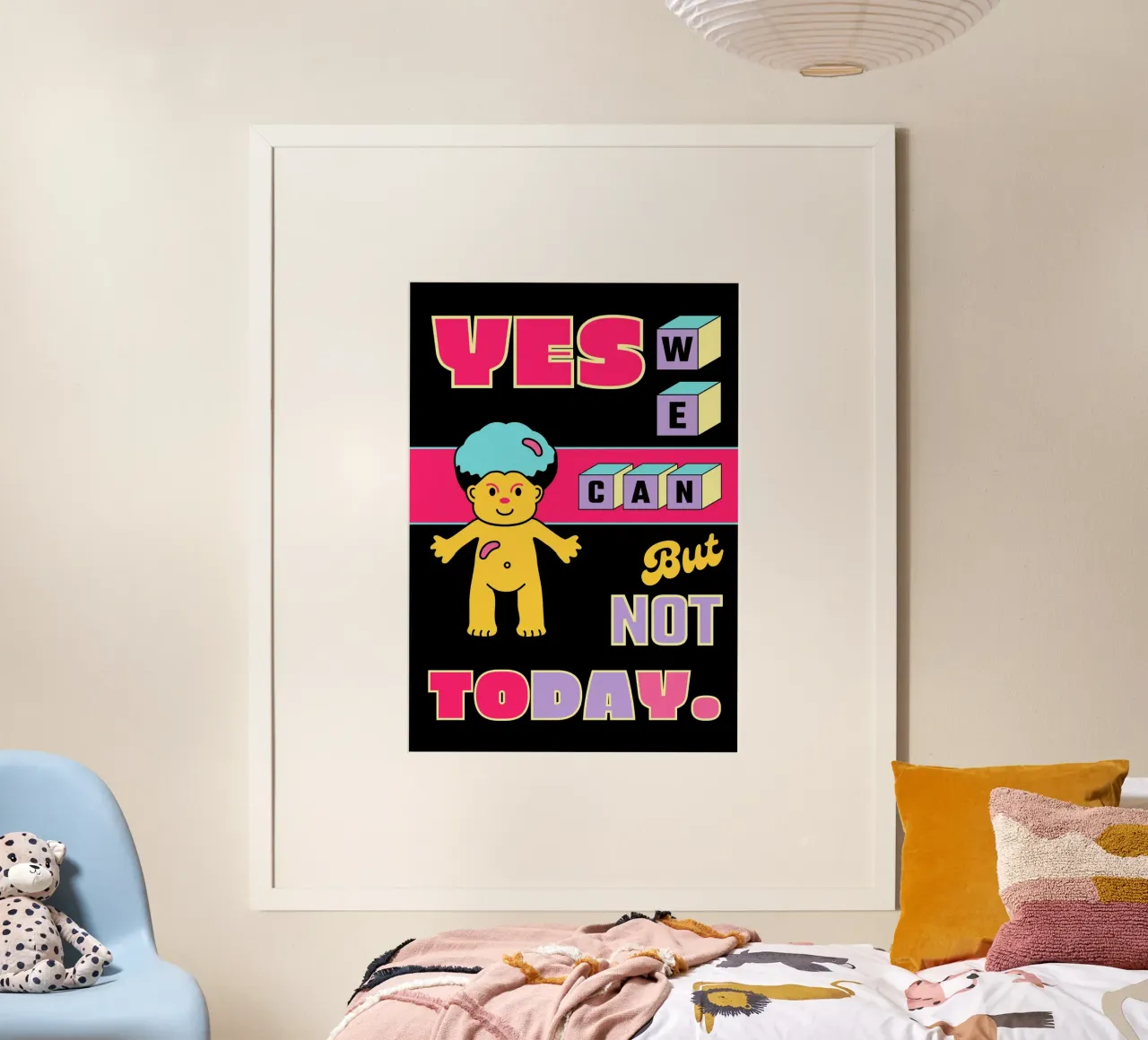 NOT TODAY poster da ARTEVO