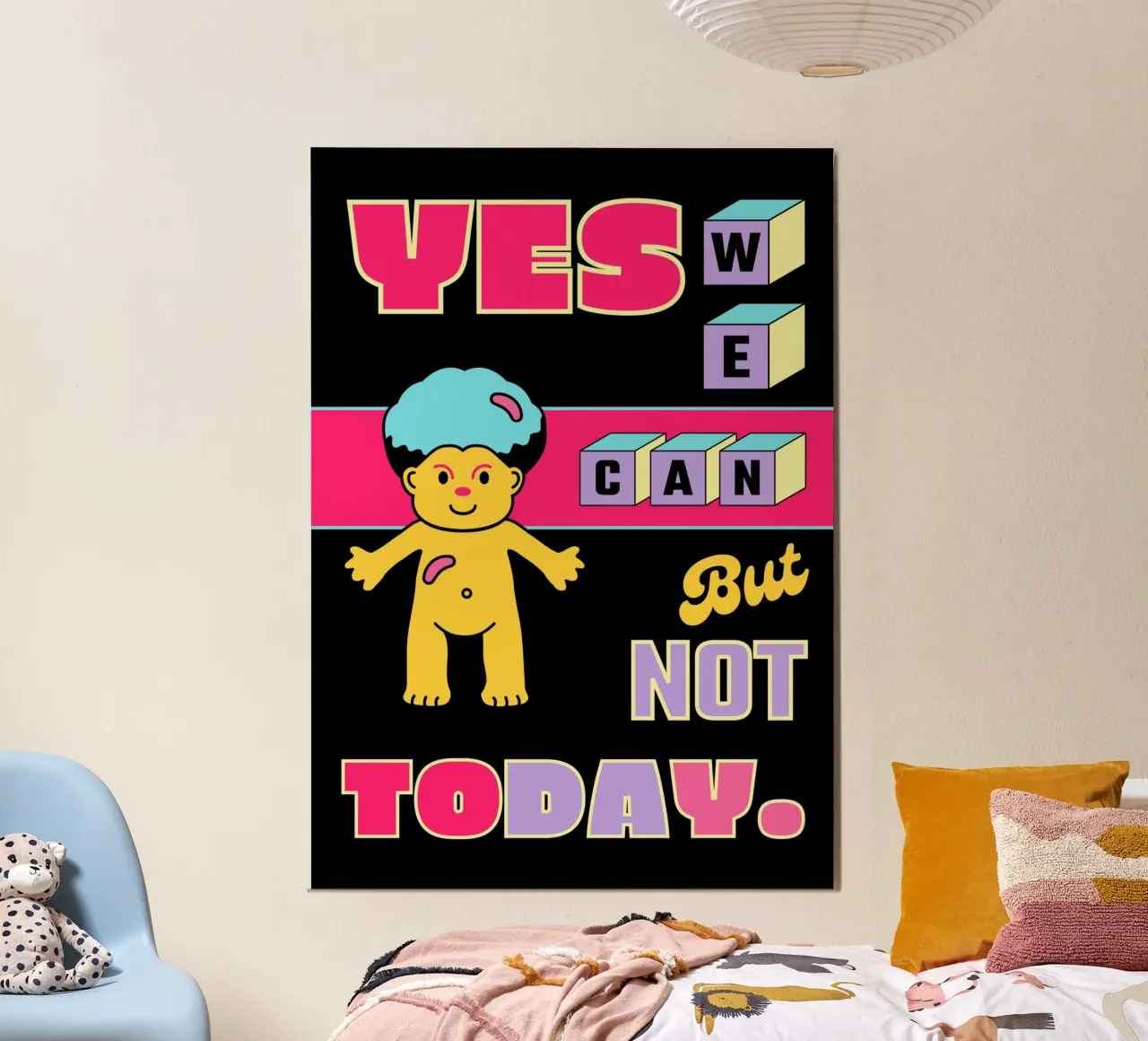 NOT TODAY poster da ARTEVO