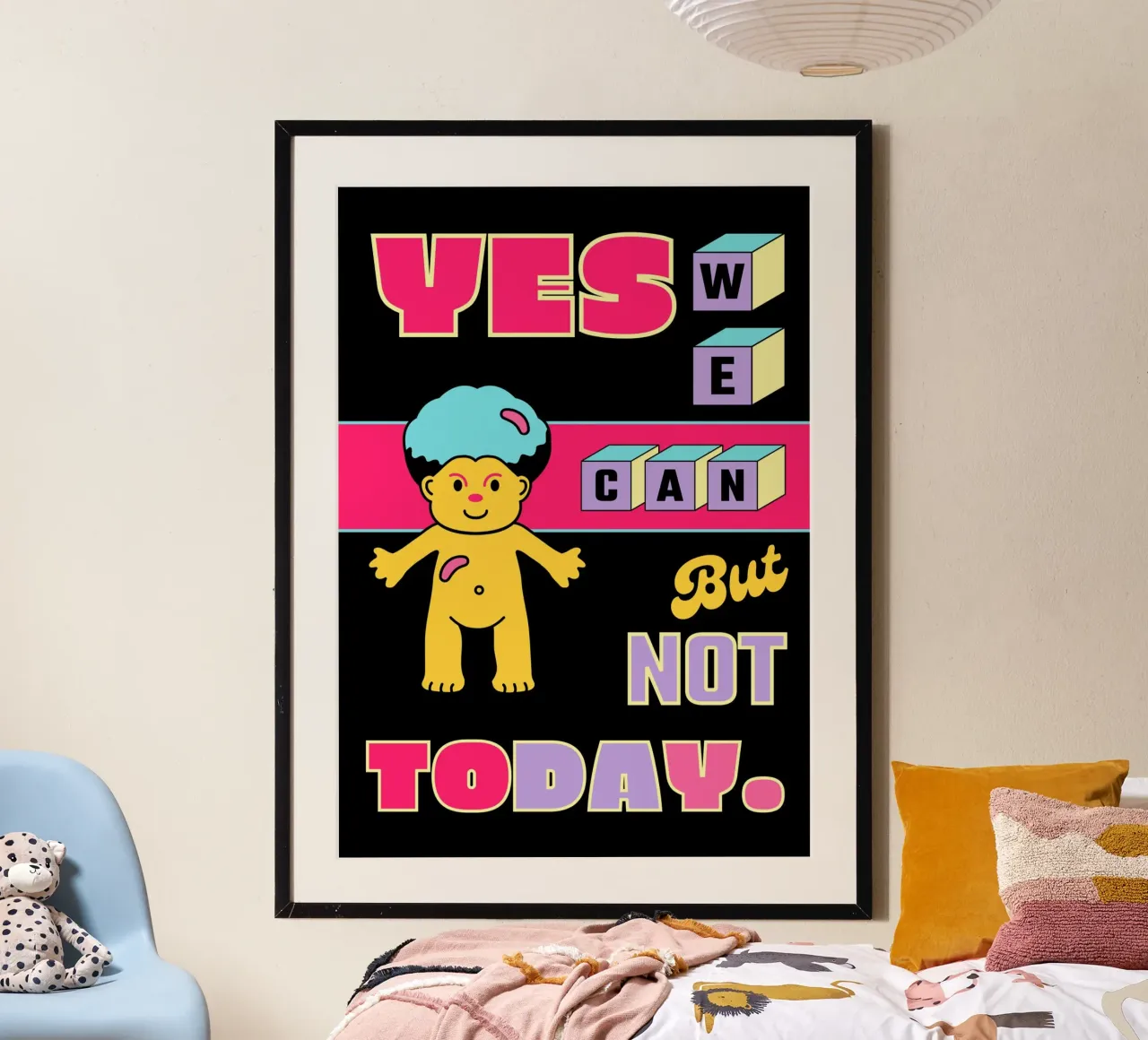 NOT TODAY poster da ARTEVO