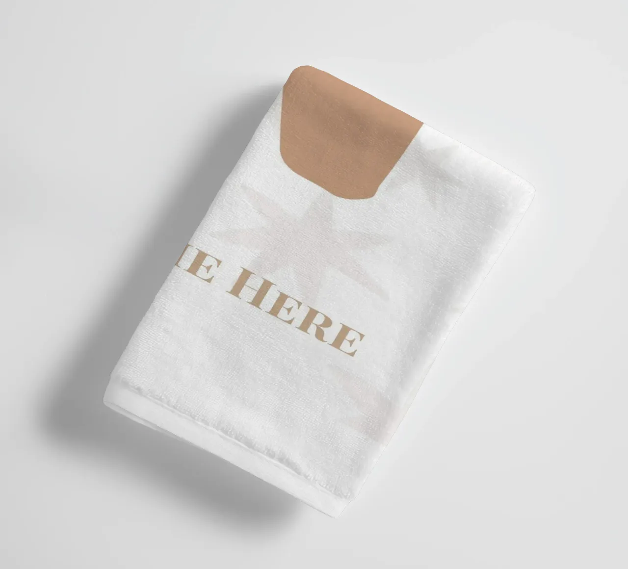 Letter N, Personalized Name Print, Personalized initial towel by The Custom Letter