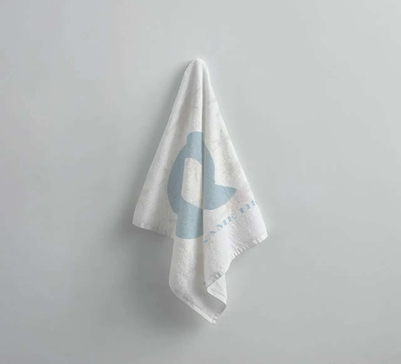 Letter Q, Personalized Name Print, Personalized initial towel by The Custom Letter