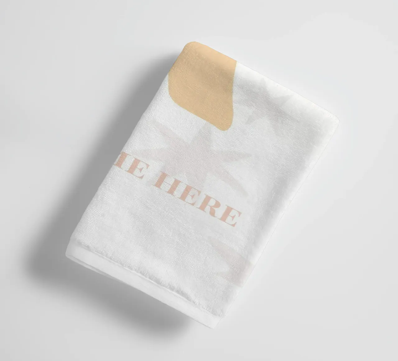 Letter R, Personalized Name Print, Personalized initial towel by The Custom Letter