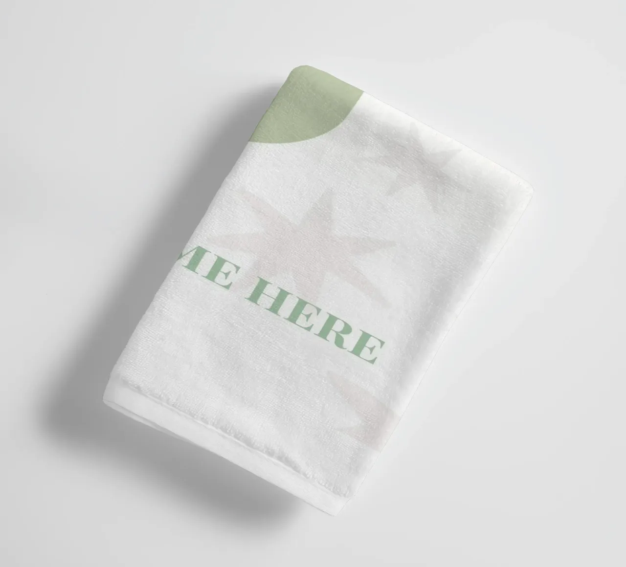 Letter S, Personalized Name Print, Personalized initial towel by The Custom Letter