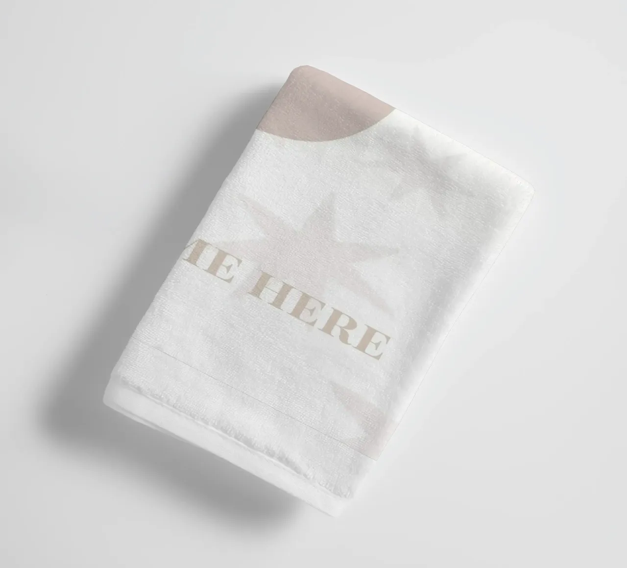 Letter U, Personalized Name Print, Personalized initial towel by The Custom Letter