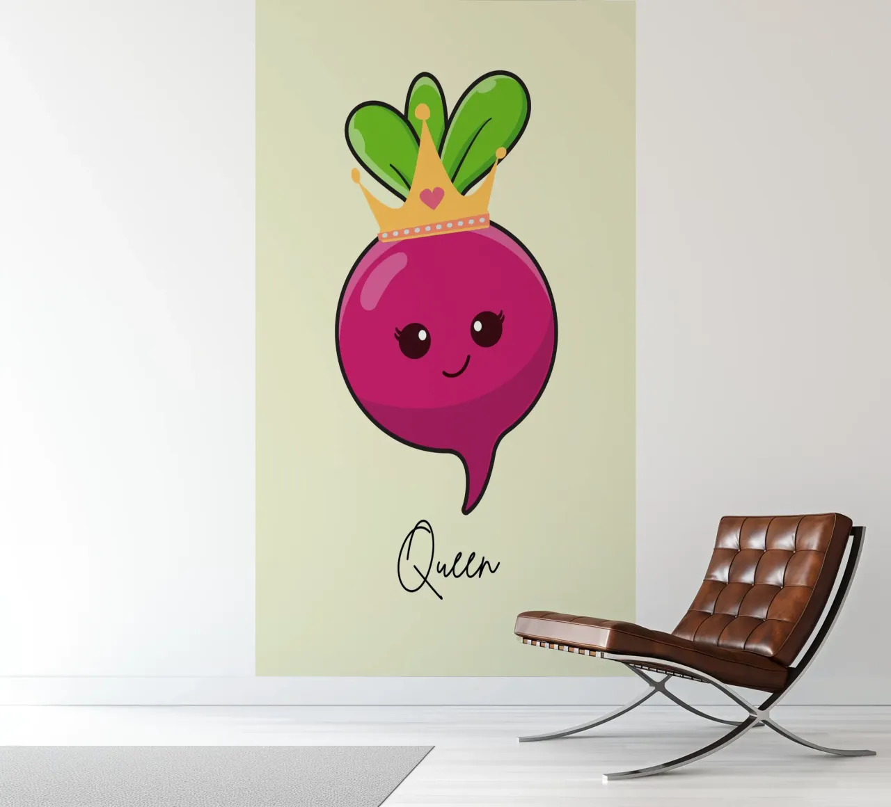 Queen fotobehang van AESTHETIC VIBES by Isabel