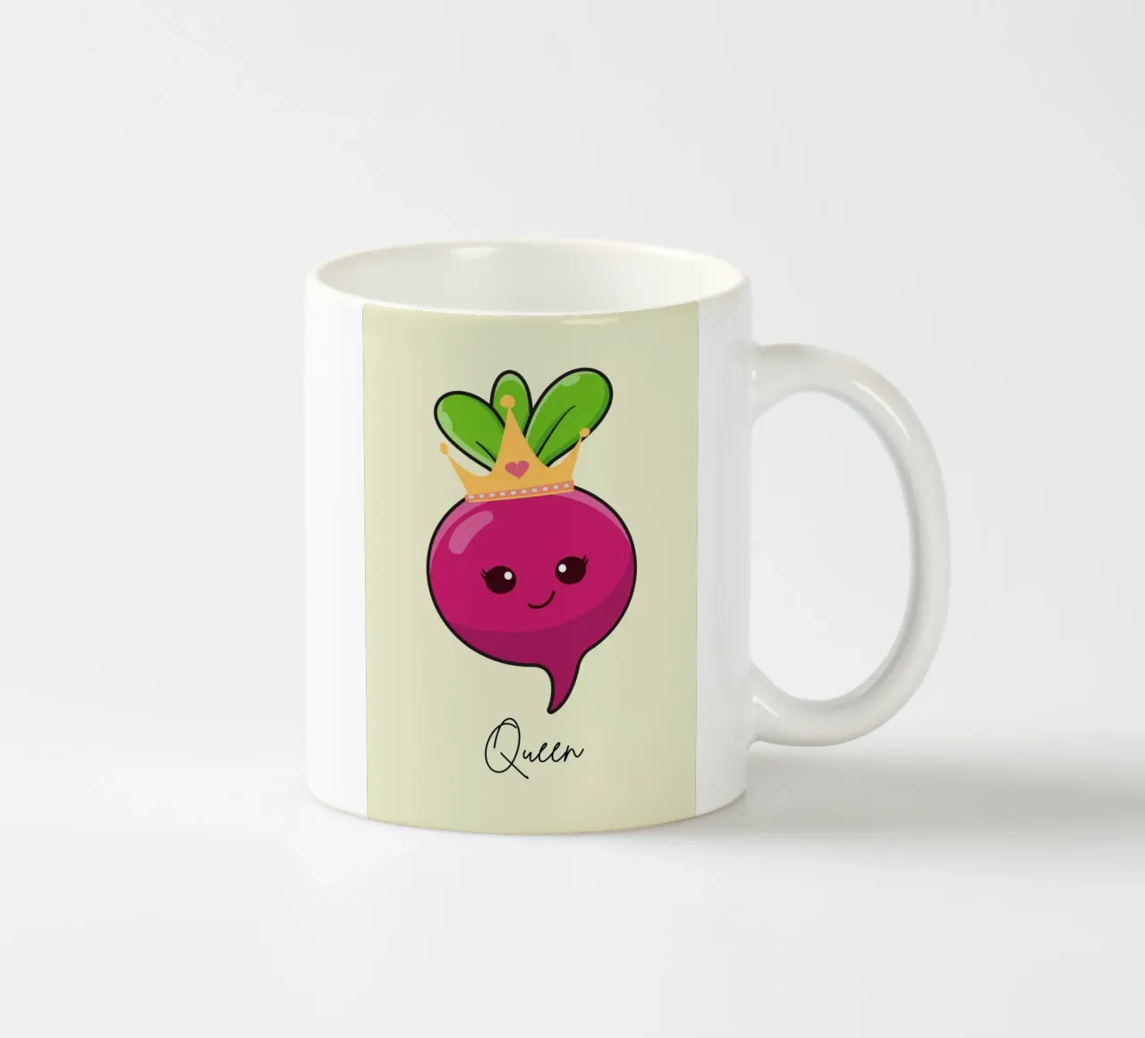 Queen ceramic mug by AESTHETIC VIBES by Isabel