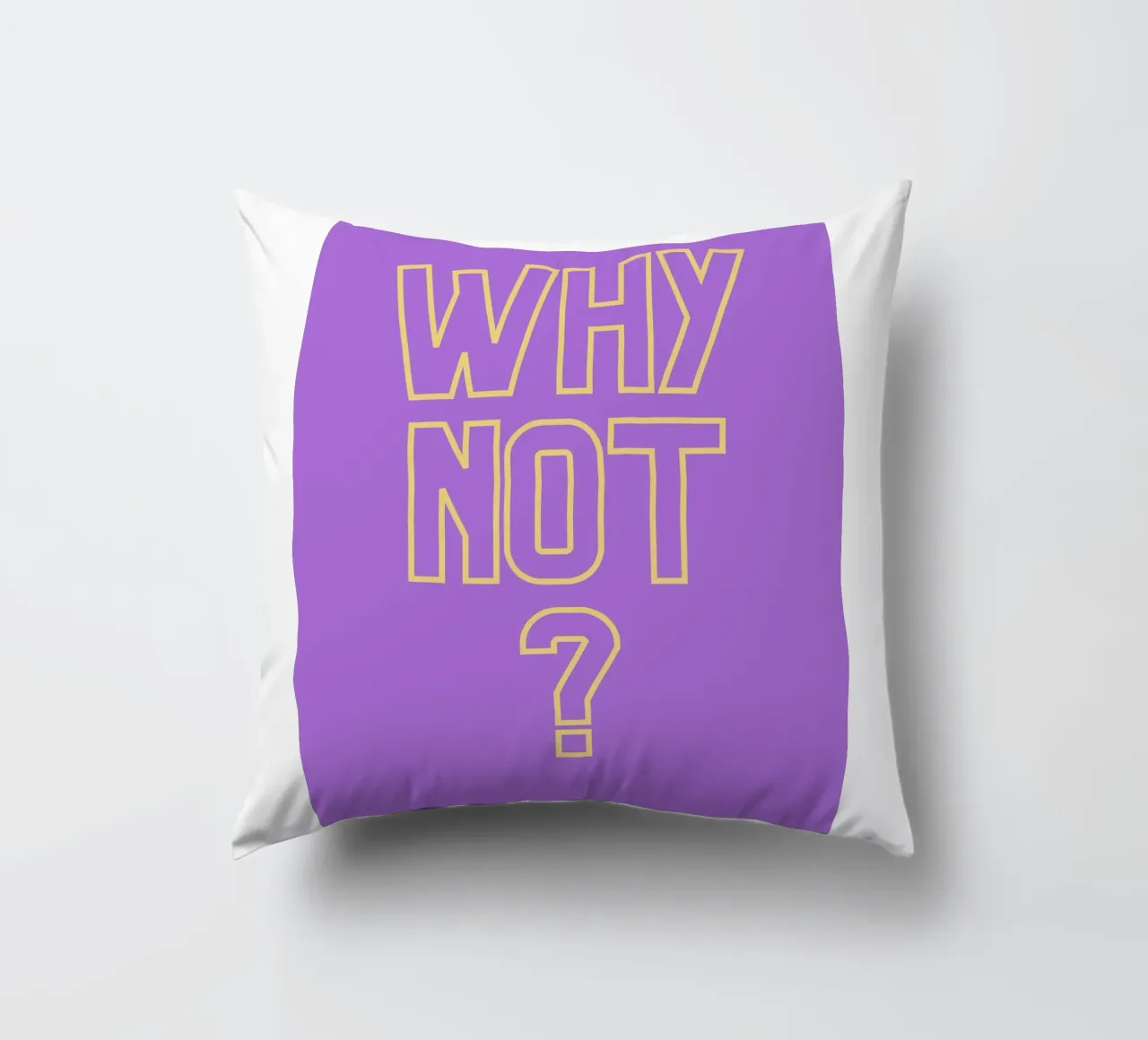 Why not? cuscino da AESTHETIC VIBES by Isabel