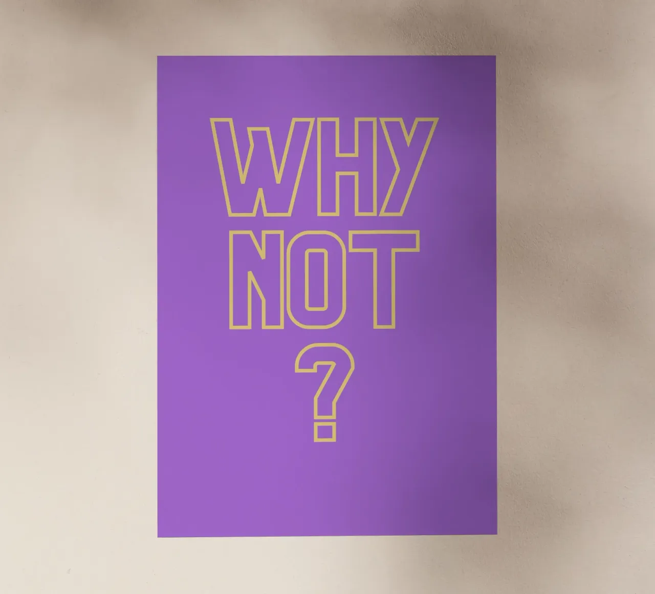 Why not? pellicola backlit da AESTHETIC VIBES by Isabel