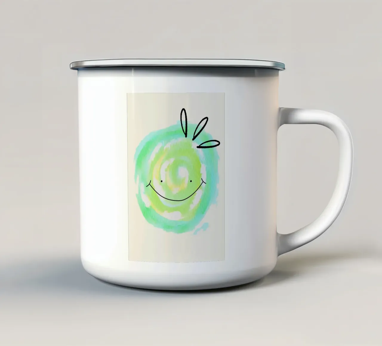 H! tazza in smalto da AESTHETIC VIBES by Isabel