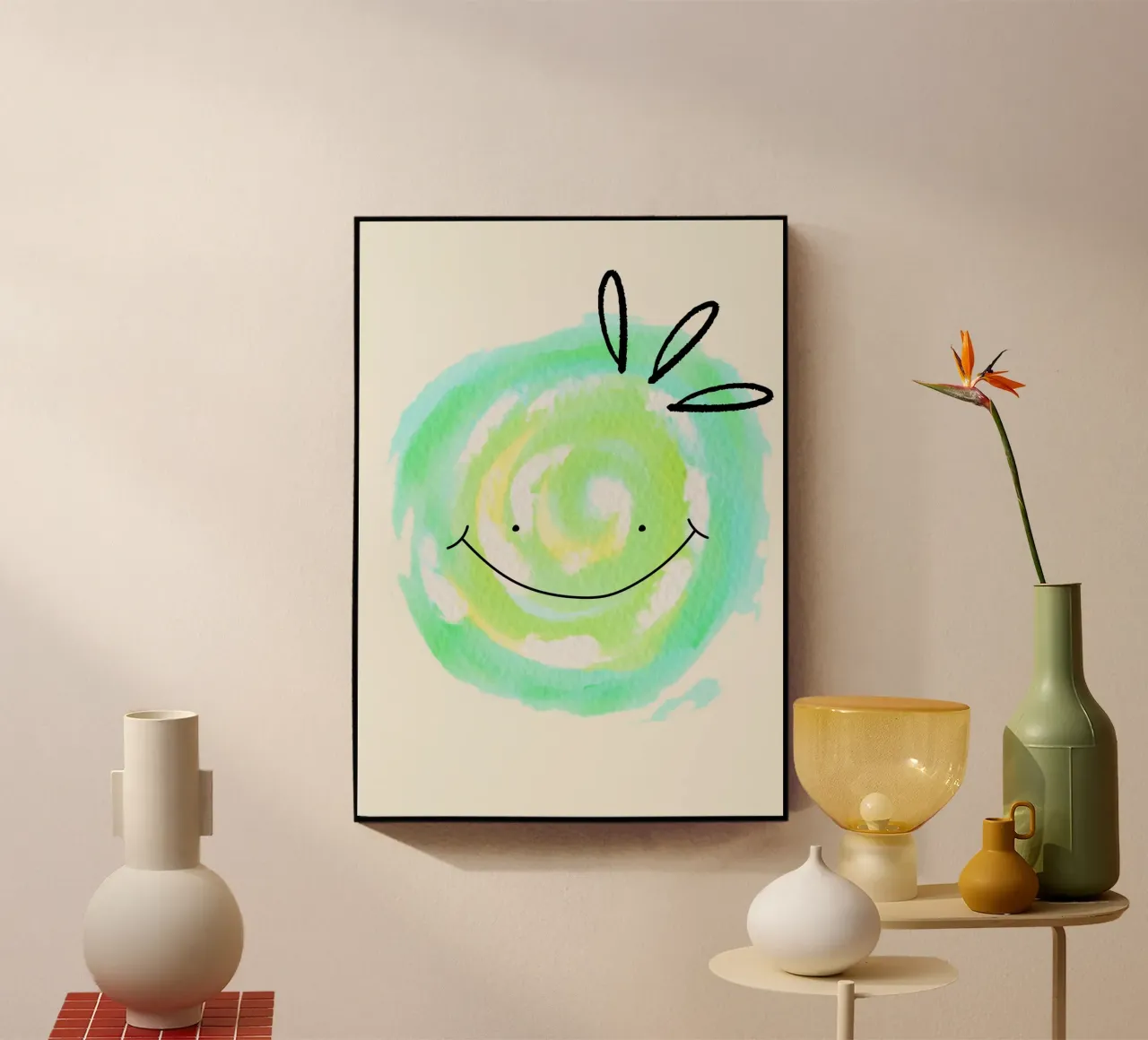 H! acryl van AESTHETIC VIBES by Isabel