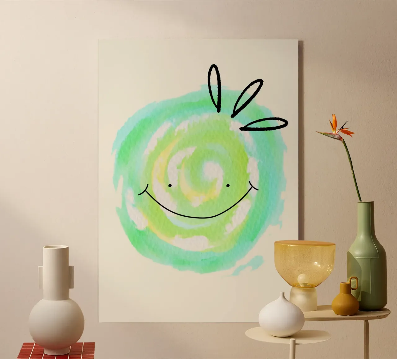 H! acryl van AESTHETIC VIBES by Isabel