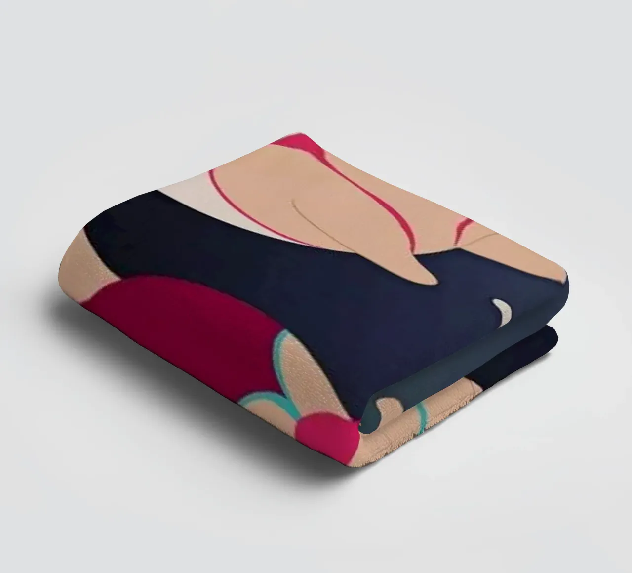 Night time swimmers towel by Maria Kritzas