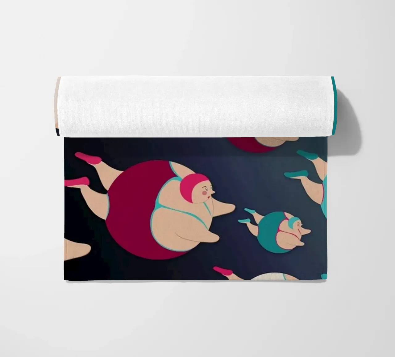 Night time swimmers telo mare da Maria Kritzas