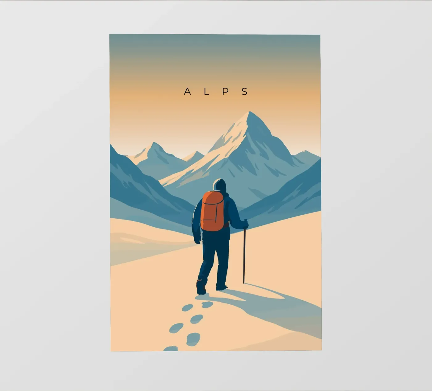 Alps pellicola backlit da minimalist designs