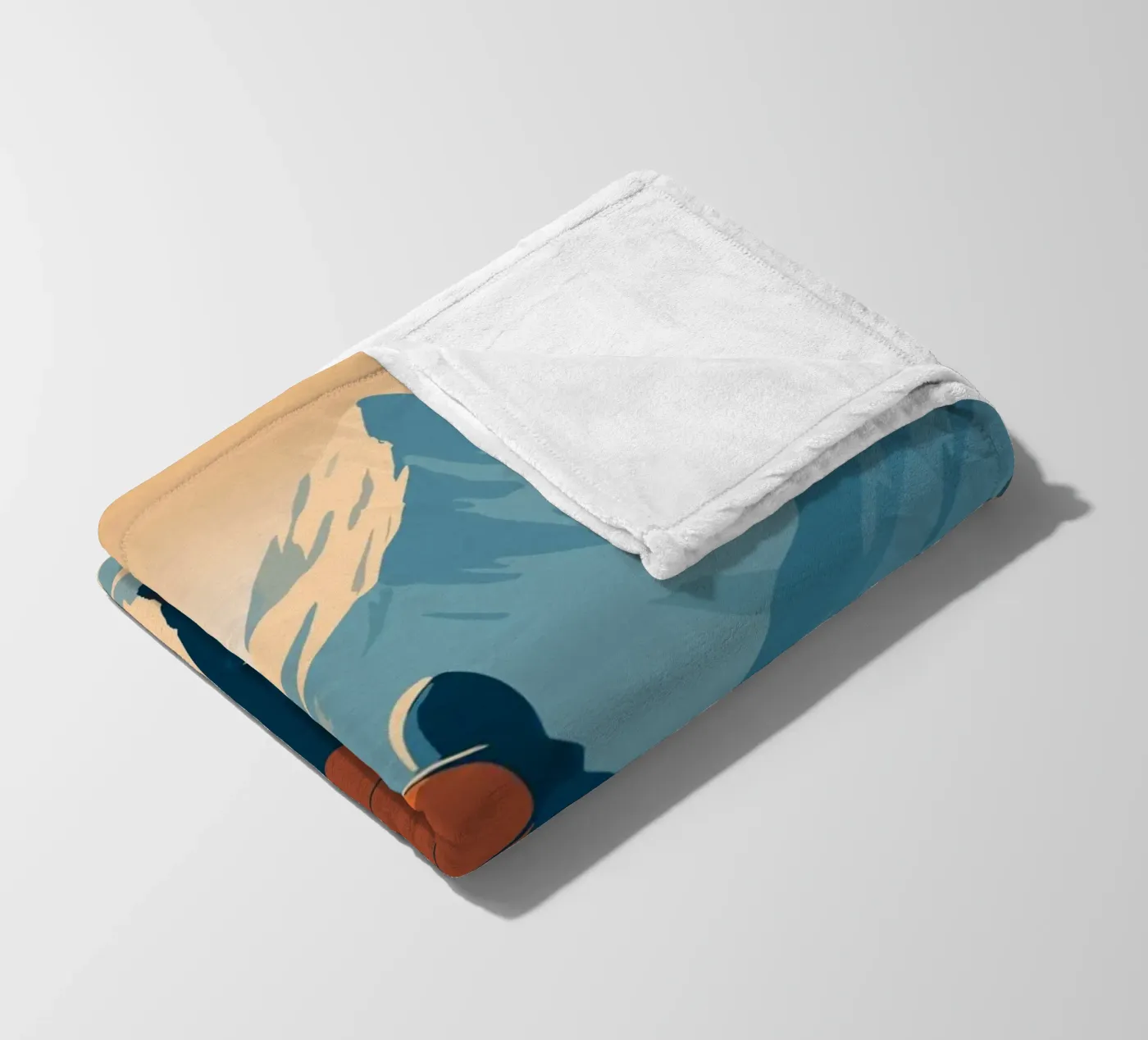 Alps Fleecedecke von minimalist designs