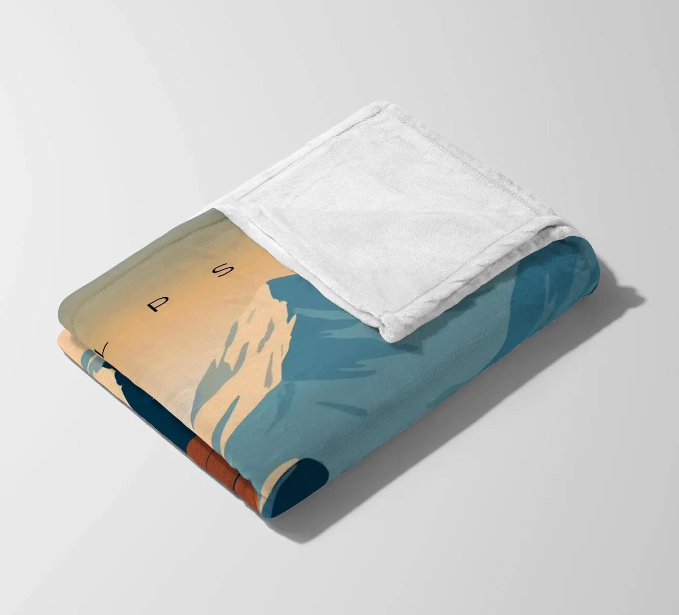 Alps Fleecedecke von minimalist designs