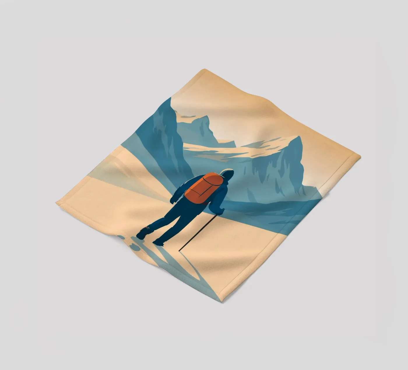 Alps Fleecedecke von minimalist designs