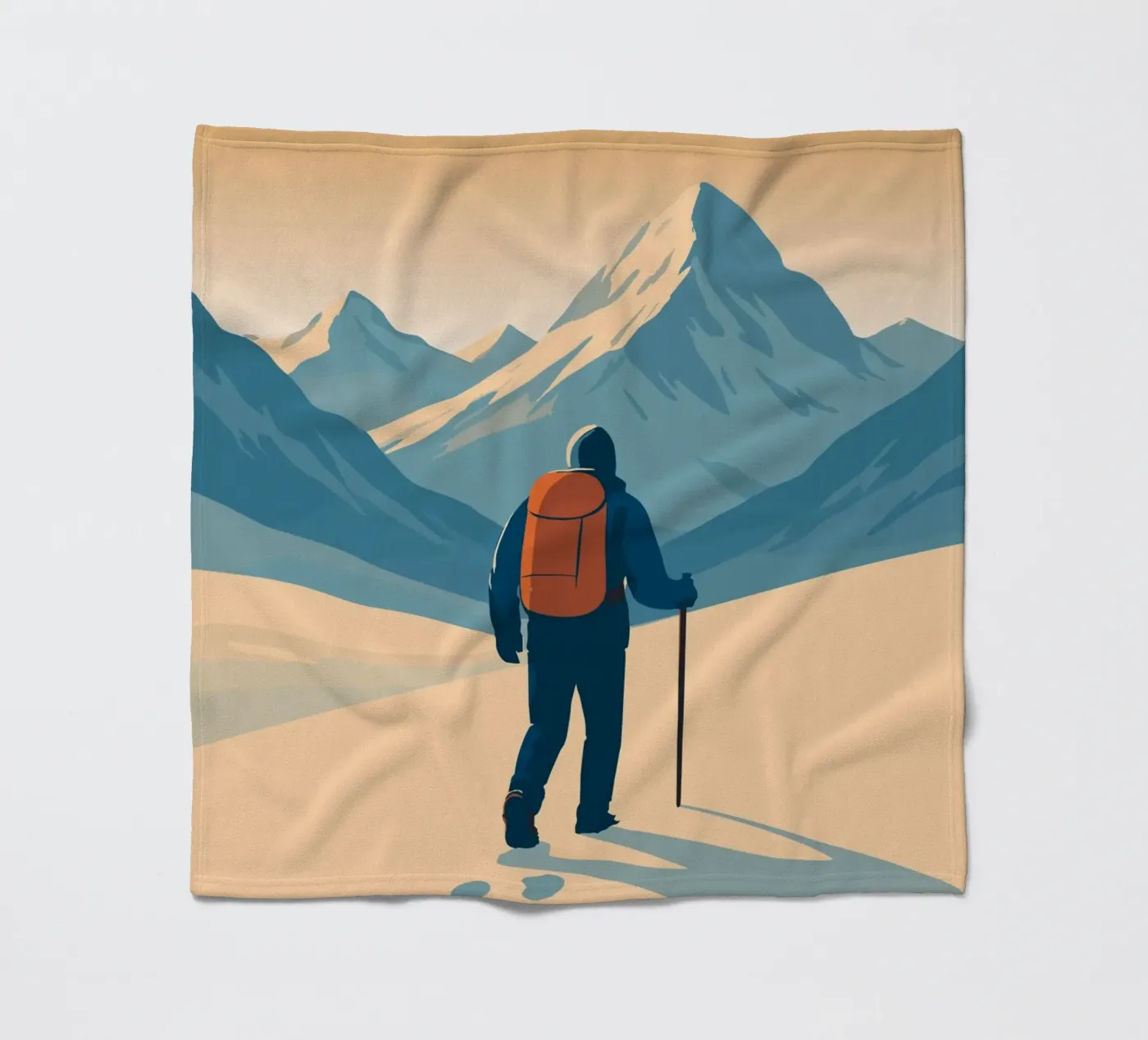 Alps Fleecedecke von minimalist designs