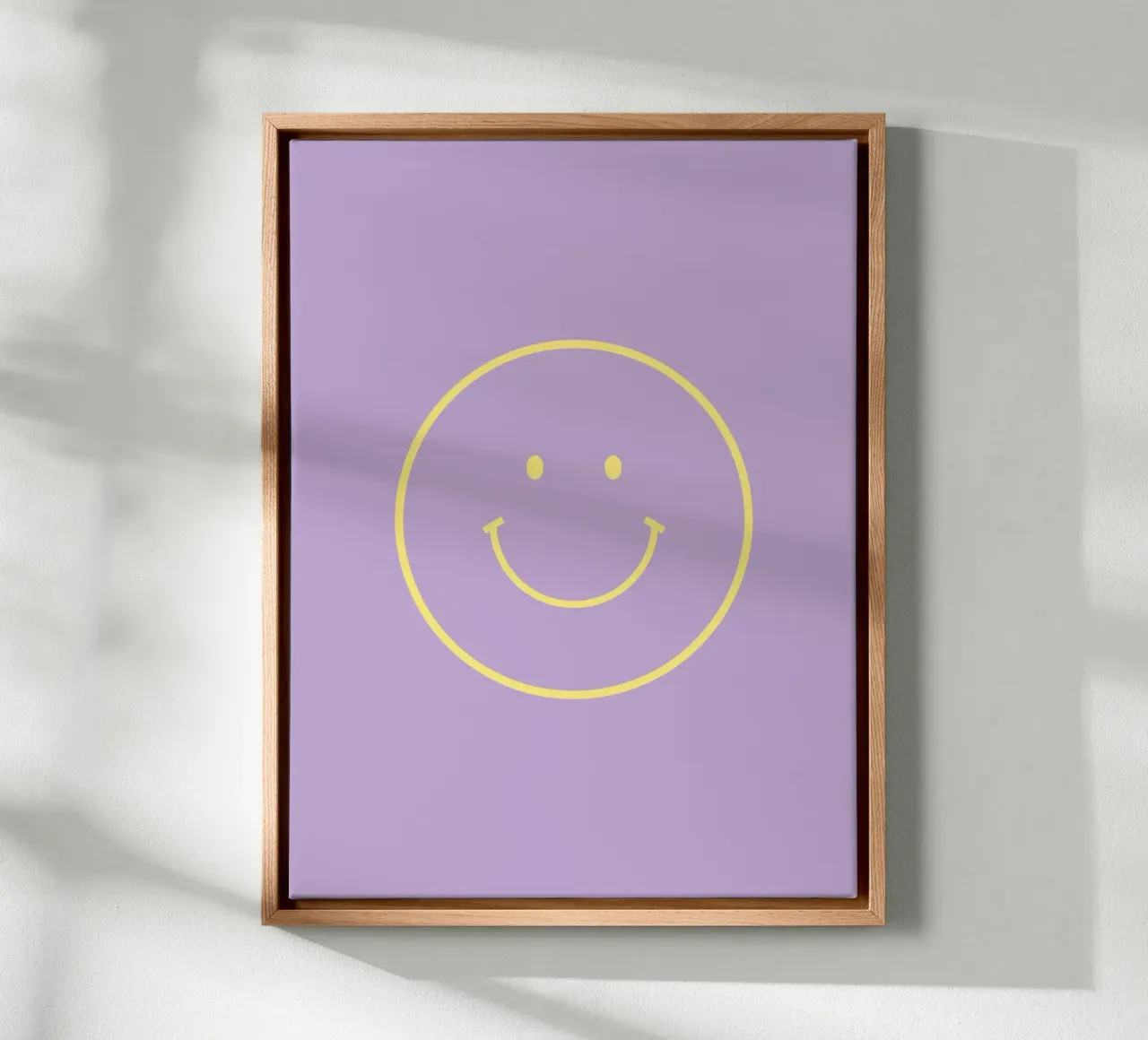 Smile Today canvas by janamossmann