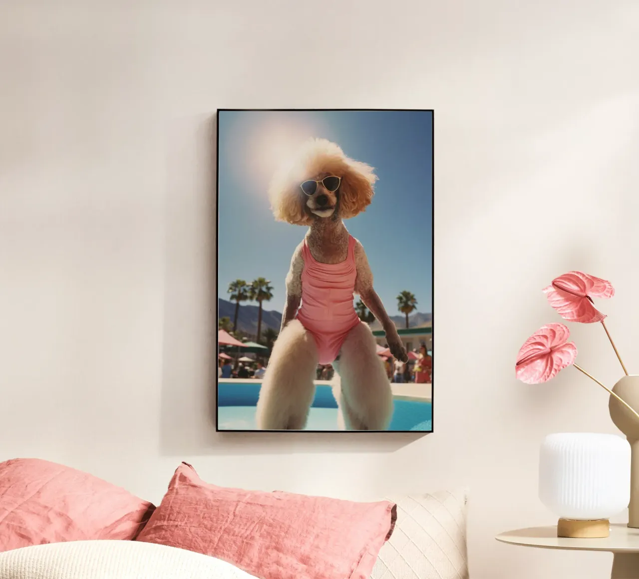 Tiffany plexiglass da Affiches Chien Originales – Dogland