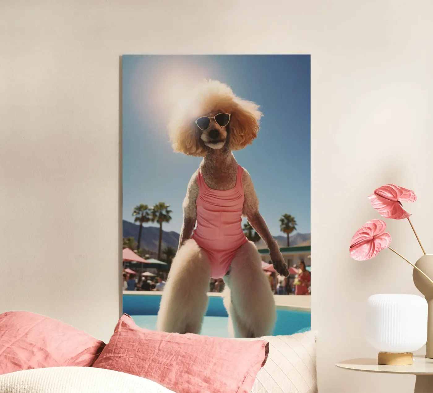 Tiffany plexiglas de Affiches Chien Originales – Dogland