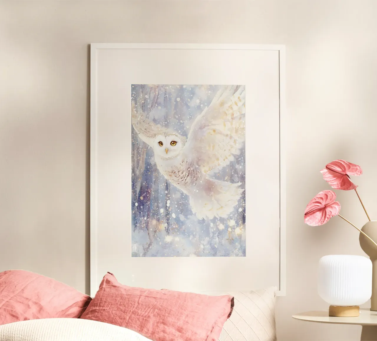 Snow Owl poster da treechild