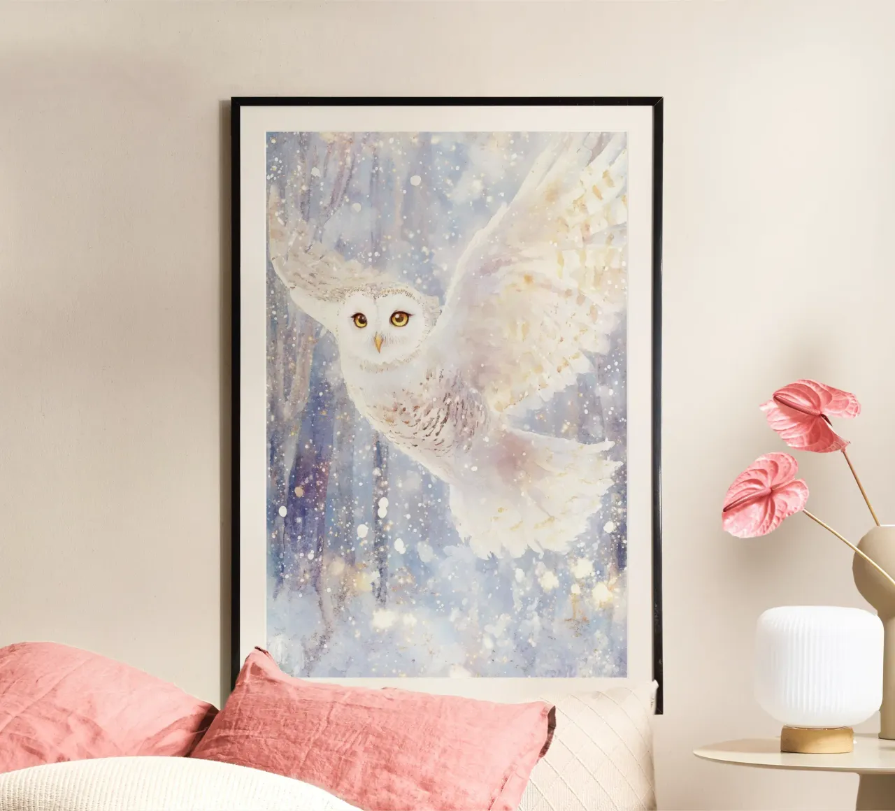 Snow Owl poster da treechild