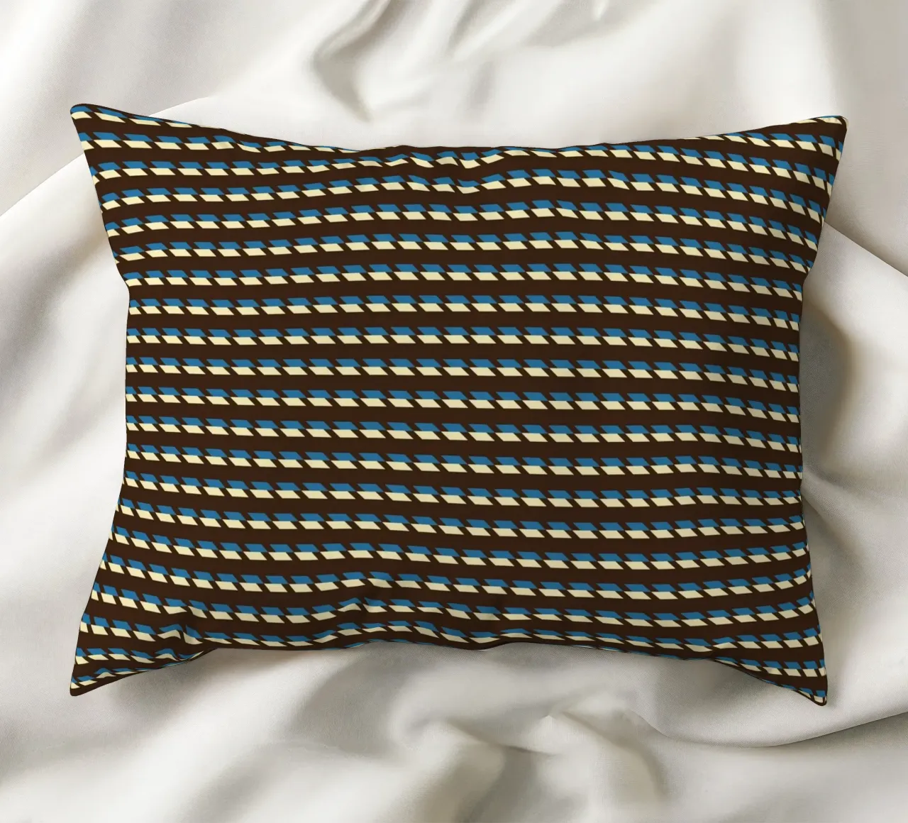 Geometrische Linien und Formen Muster Kissen von Life of Pie