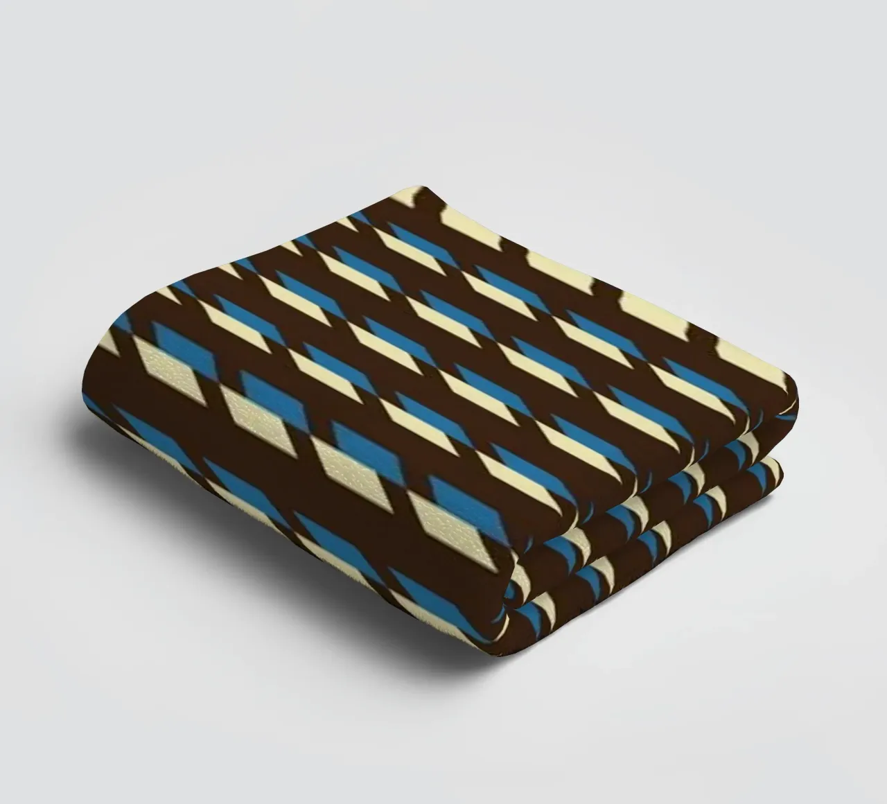 Geometric Lines and Shapes Pattern towel by Life of Pie