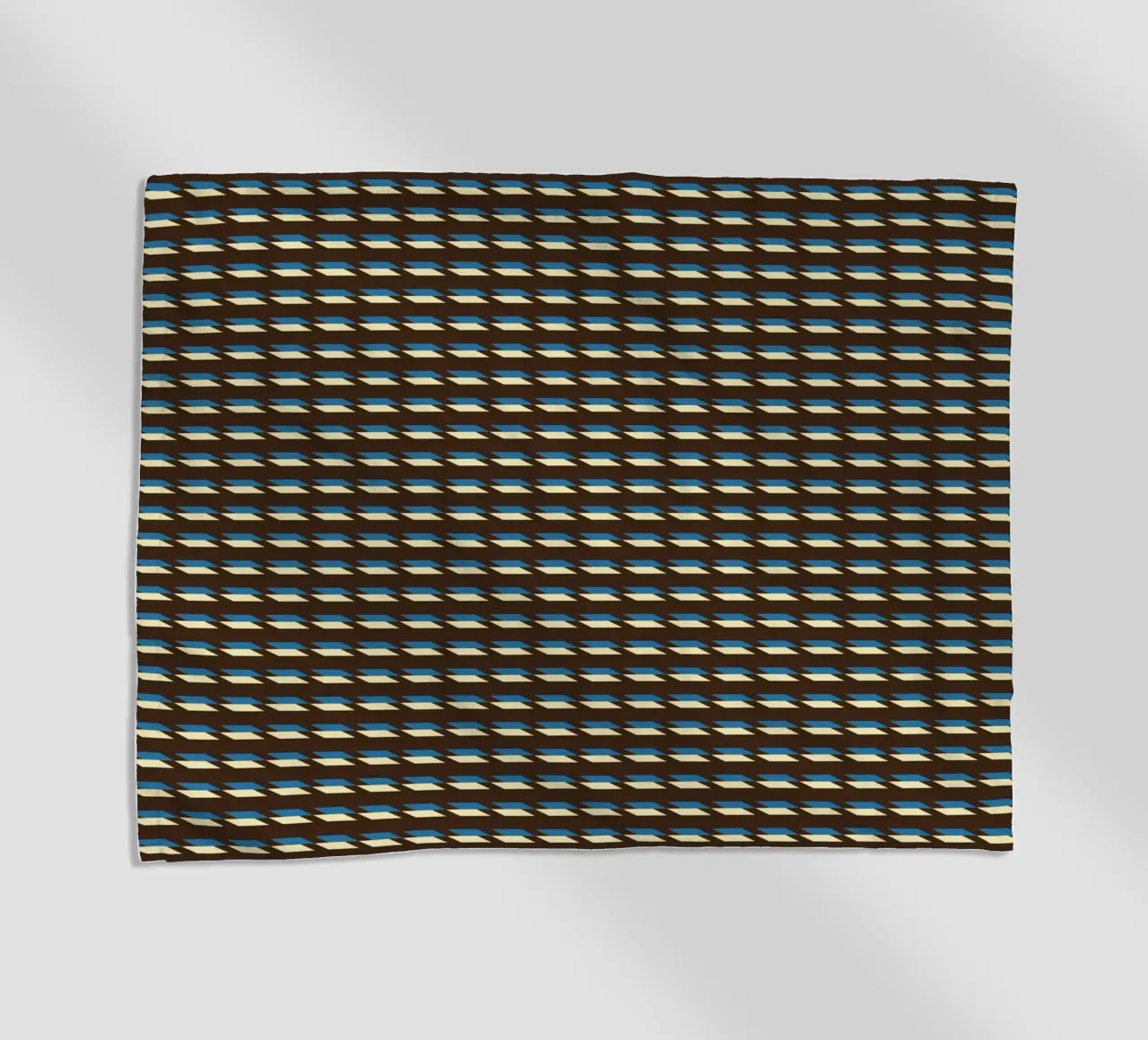 Geometrische lijnen en vormen Patroon strandhanddoek van Life of Pie