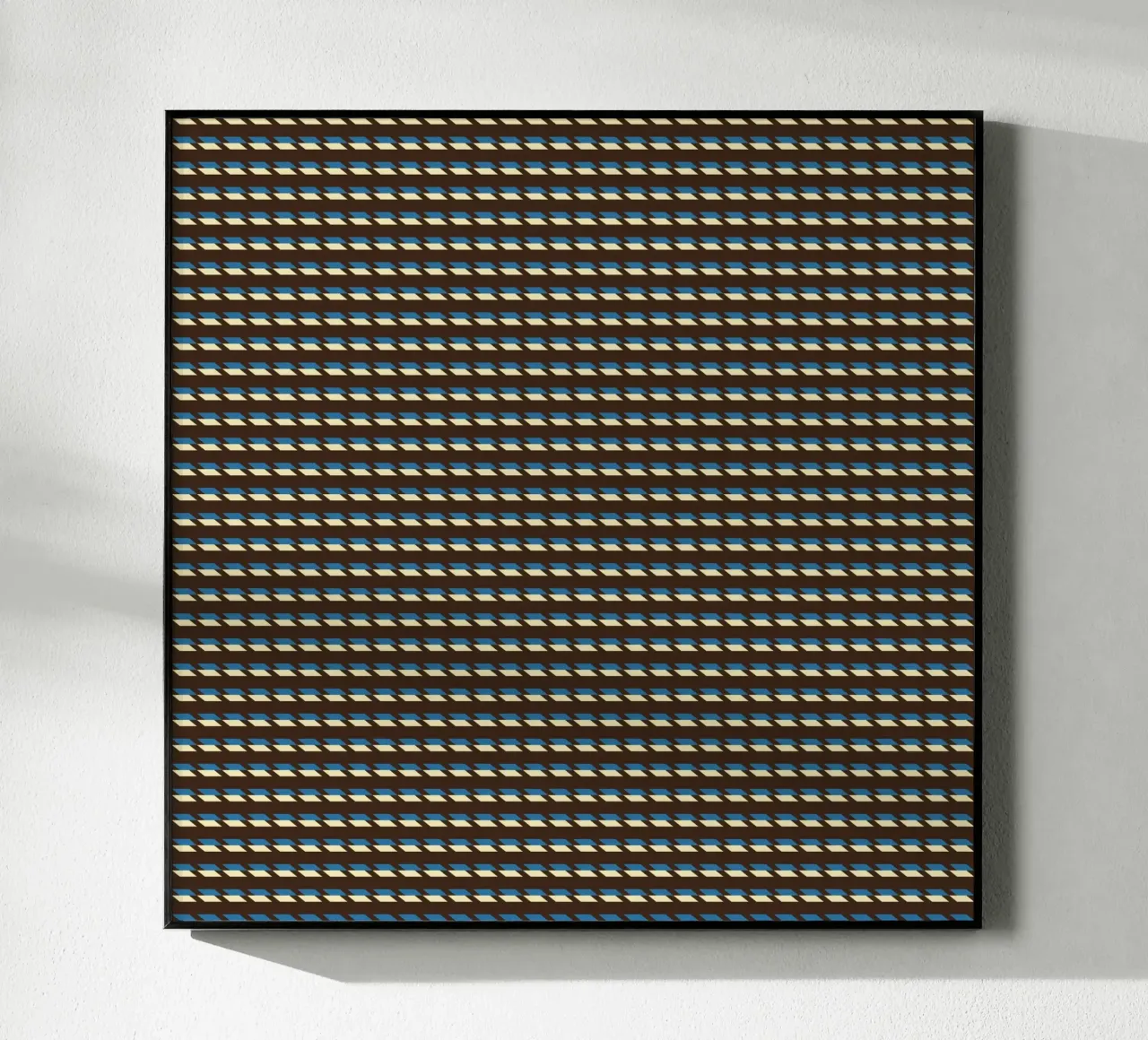 Pattern di linee e forme geometriche plexiglass da Life of Pie