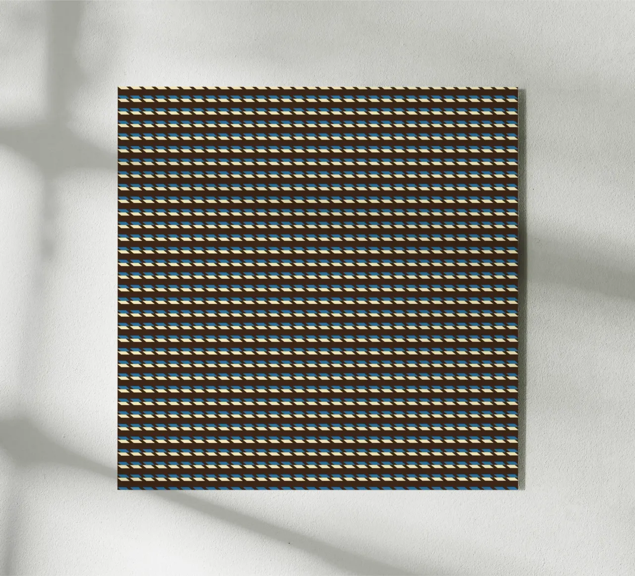 Pattern di linee e forme geometriche plexiglass da Life of Pie