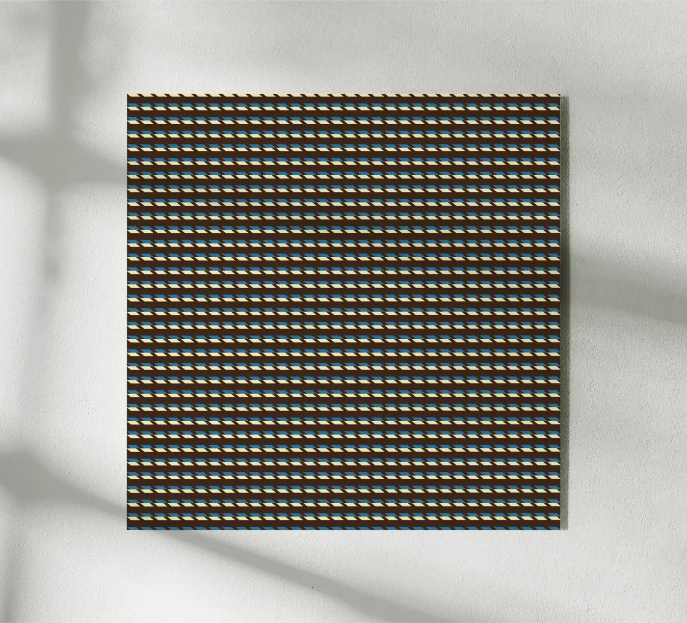 Geometrische Linien und Formen Muster Acryl-Glas von Life of Pie