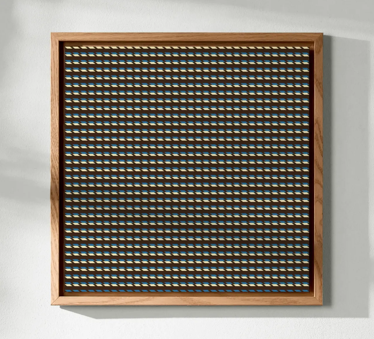 Pattern di linee e forme geometriche alluminio dibond da Life of Pie