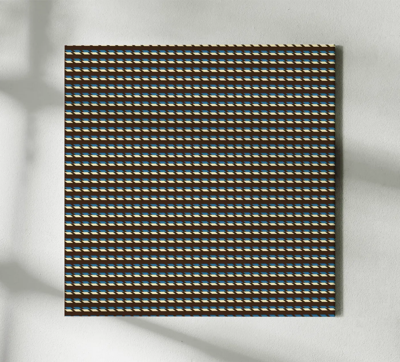 Pattern di linee e forme geometriche tela da Life of Pie