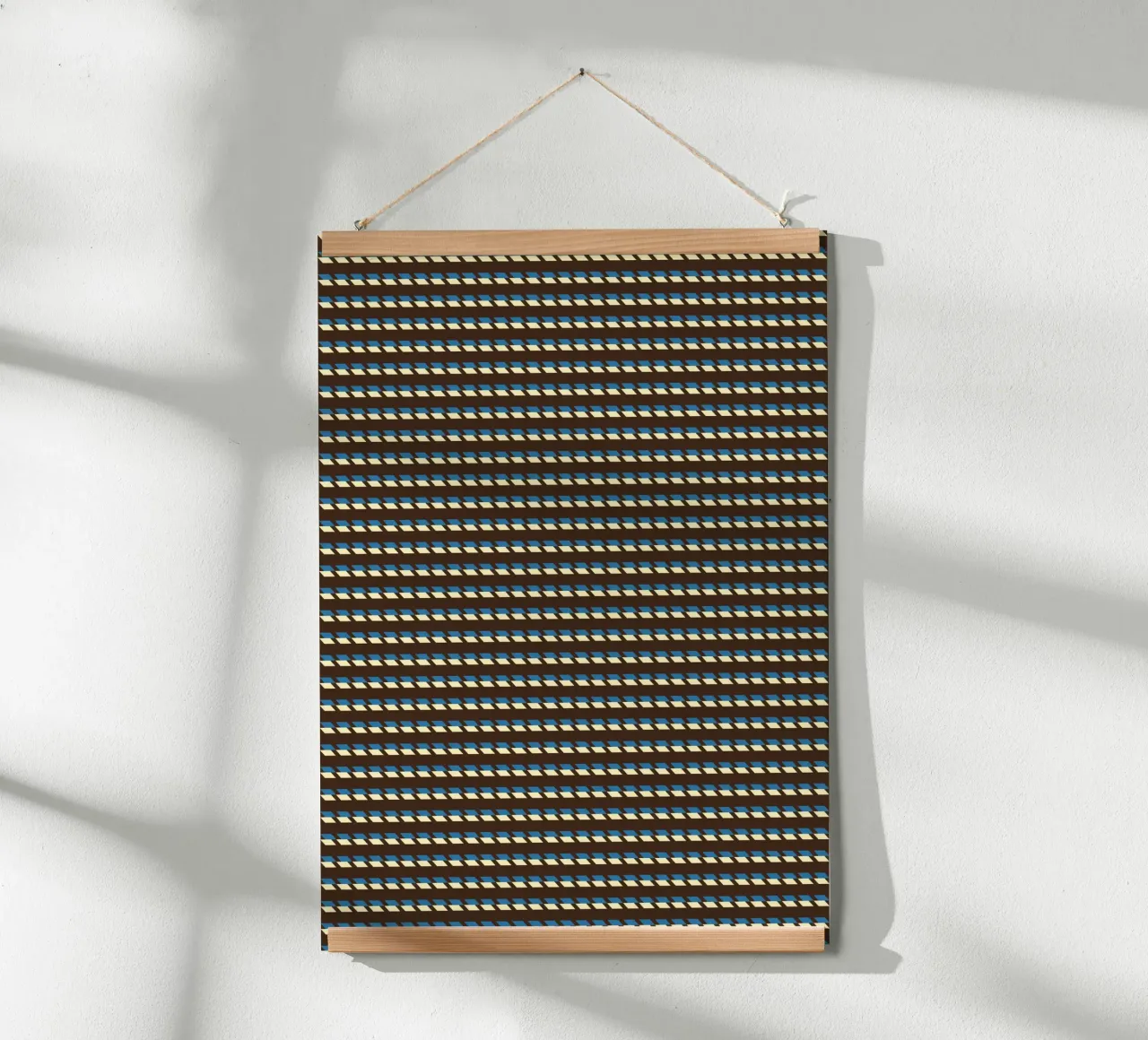 Pattern di linee e forme geometriche poster da Life of Pie