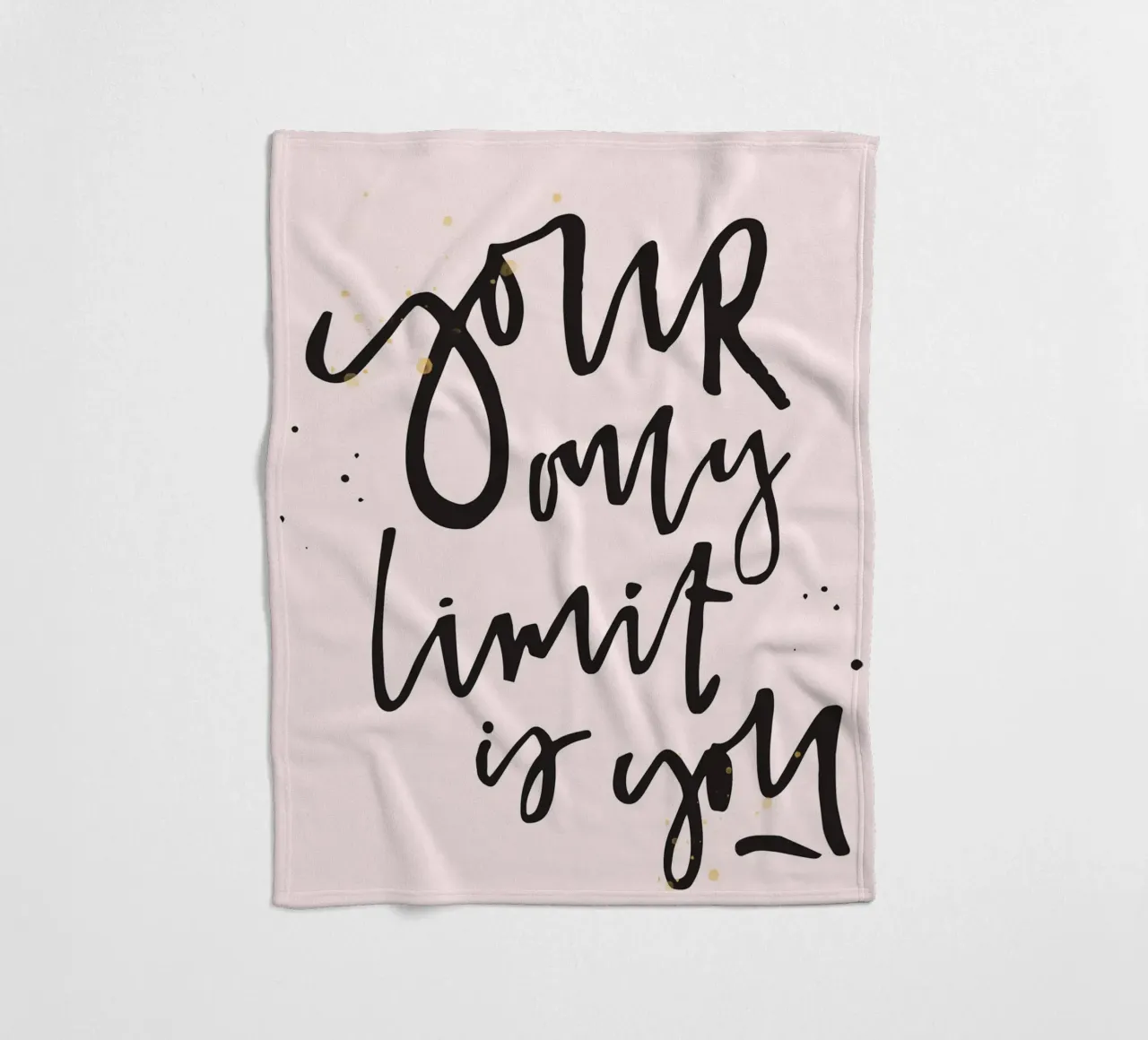 YOUR ONLY LIMIT IS YOU coperta in pile da ARTEVO