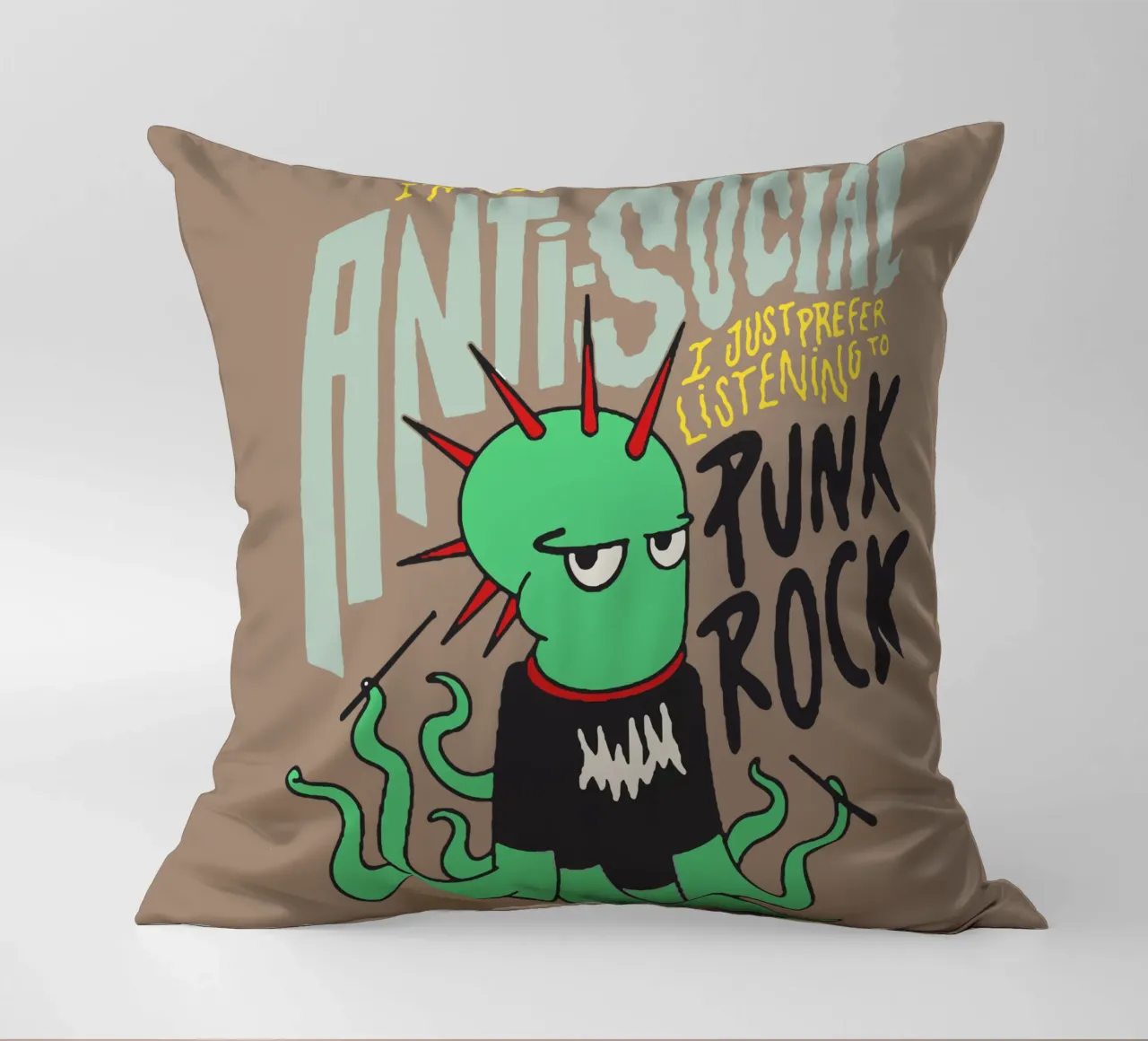 Sono Punk Rock cuscino da Gunawan Rb