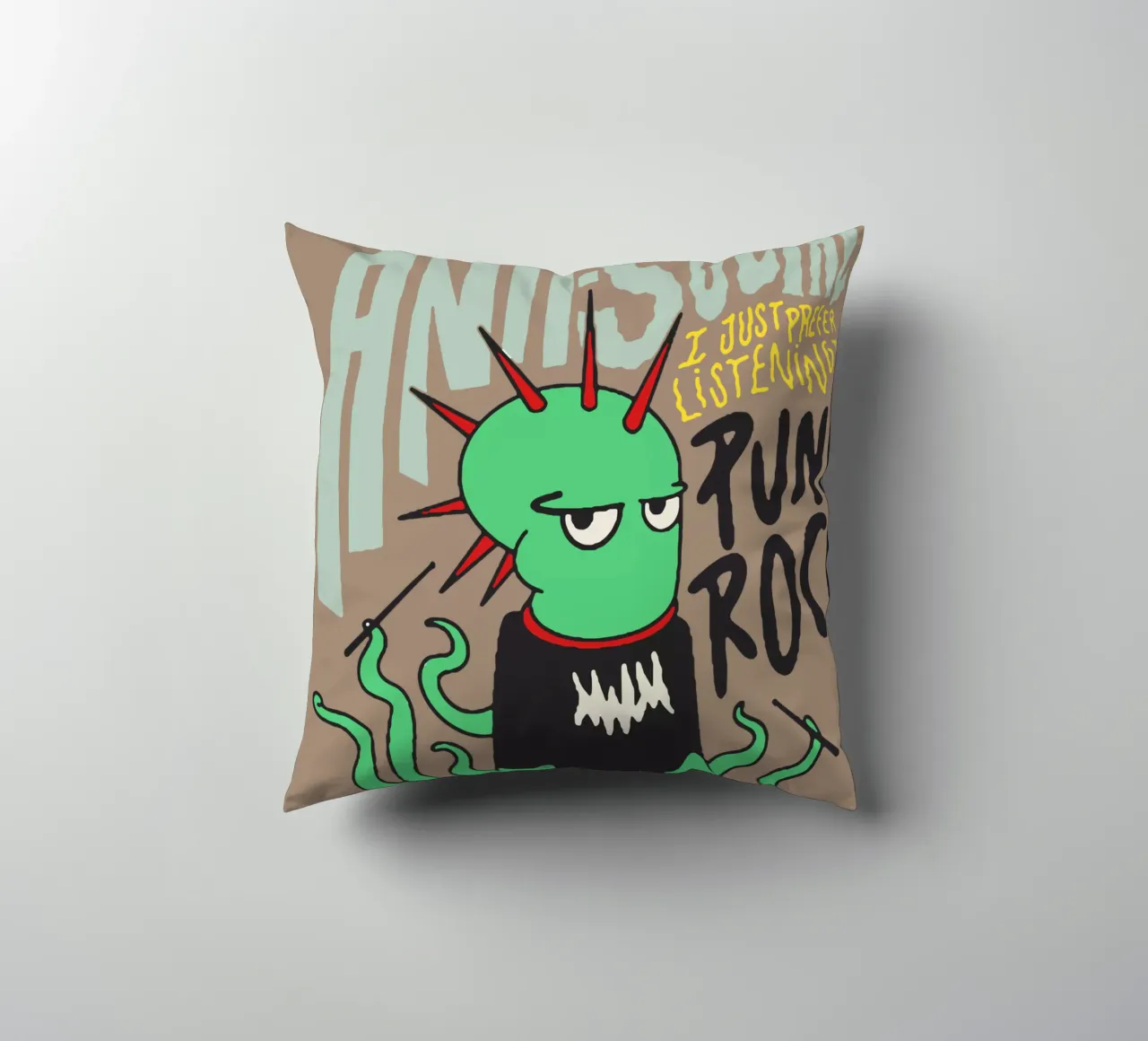 Sono Punk Rock cuscino da Gunawan Rb