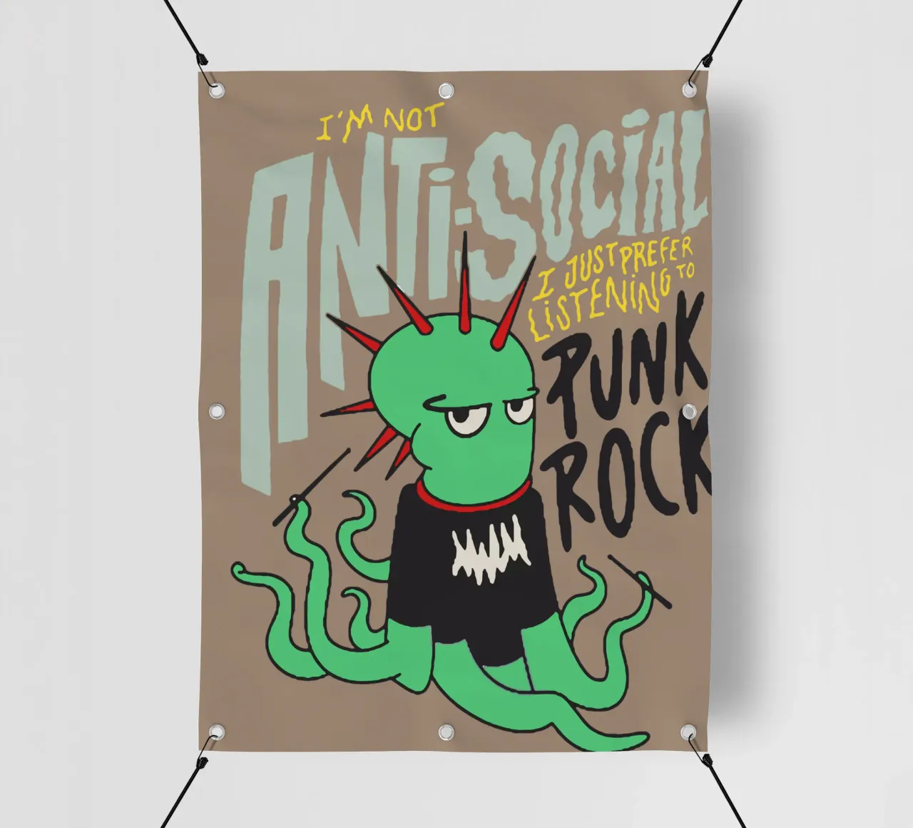 Sono Punk Rock telo in pvc da Gunawan Rb
