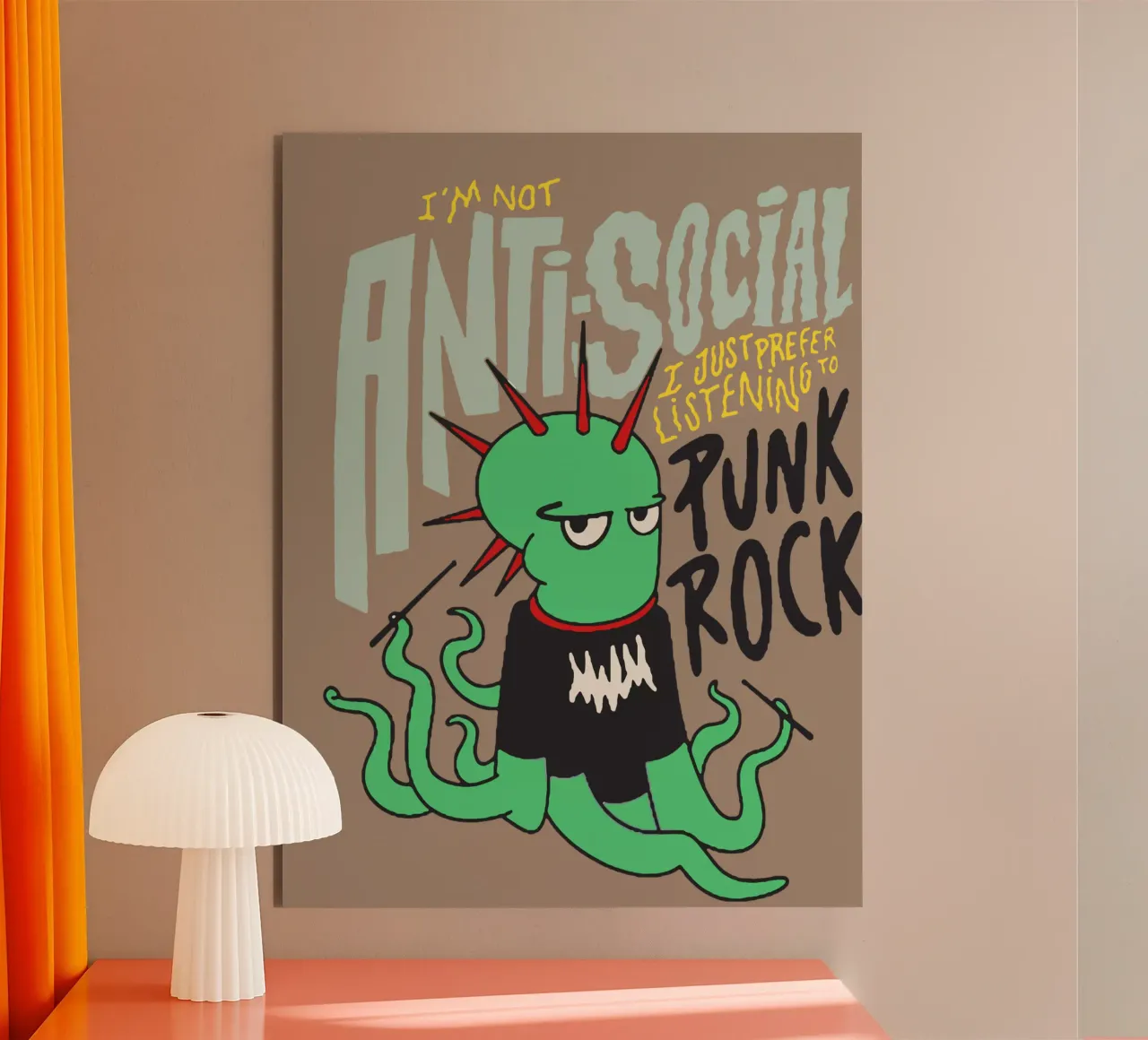 I'm Punk Rock forex plate by Gunawan Rb