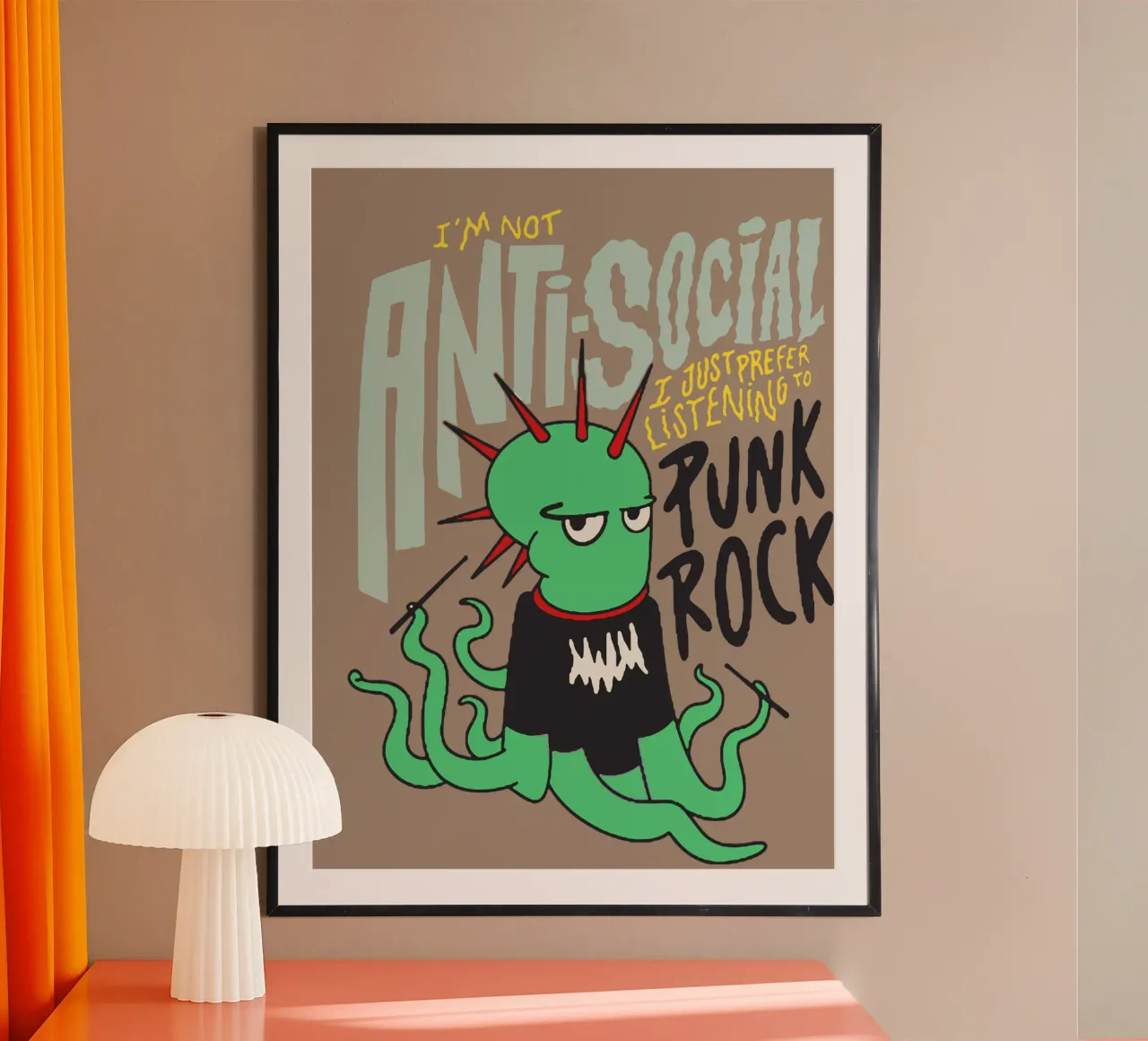 Sono Punk Rock poster da Gunawan Rb