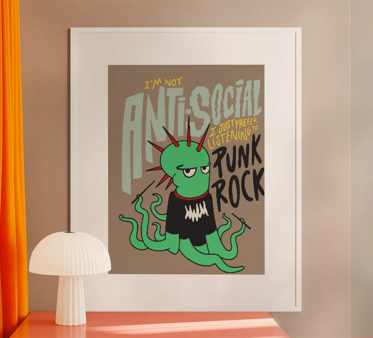 Sono Punk Rock carta hahnemühle da Gunawan Rb